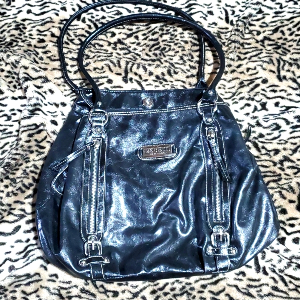 Like new shiny black Rossetti purse.